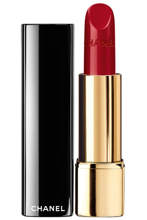 chanel red lipstick.